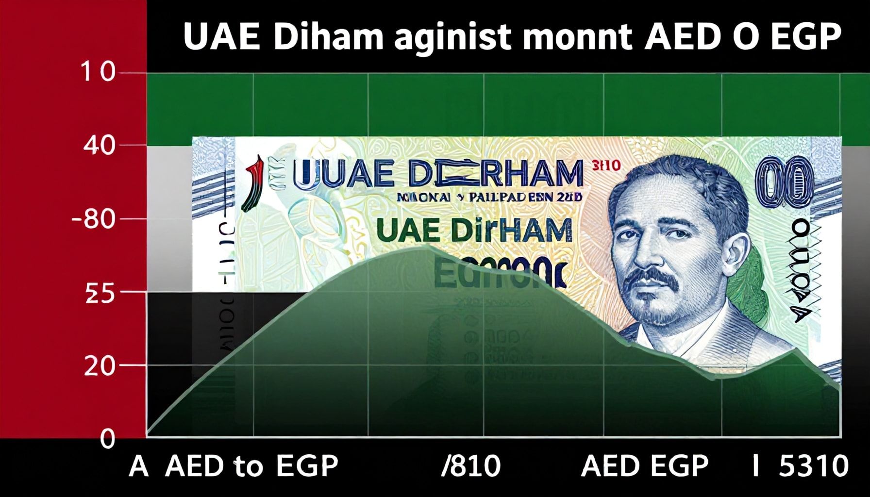 تغير سعر صرف الدرهم الإماراتي مقابل الجنيه المصري خلال شهر واحد