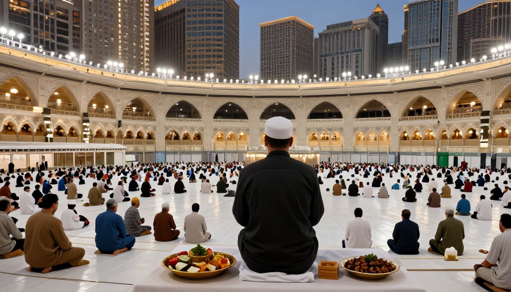 أفضل 5 طرق لتنظيم الصلاة والطعام والراحة في مكة