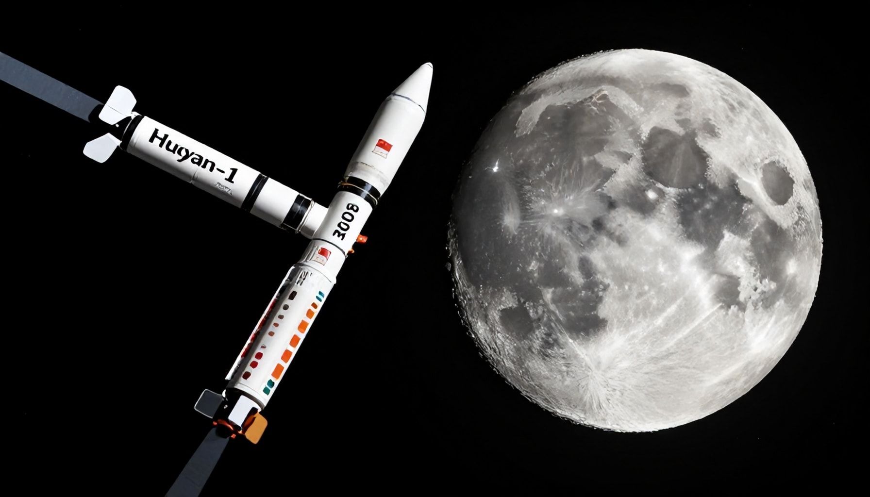 المركبة الفضائية “هويابان-1” الصينية تصل إلى القمر في 2026