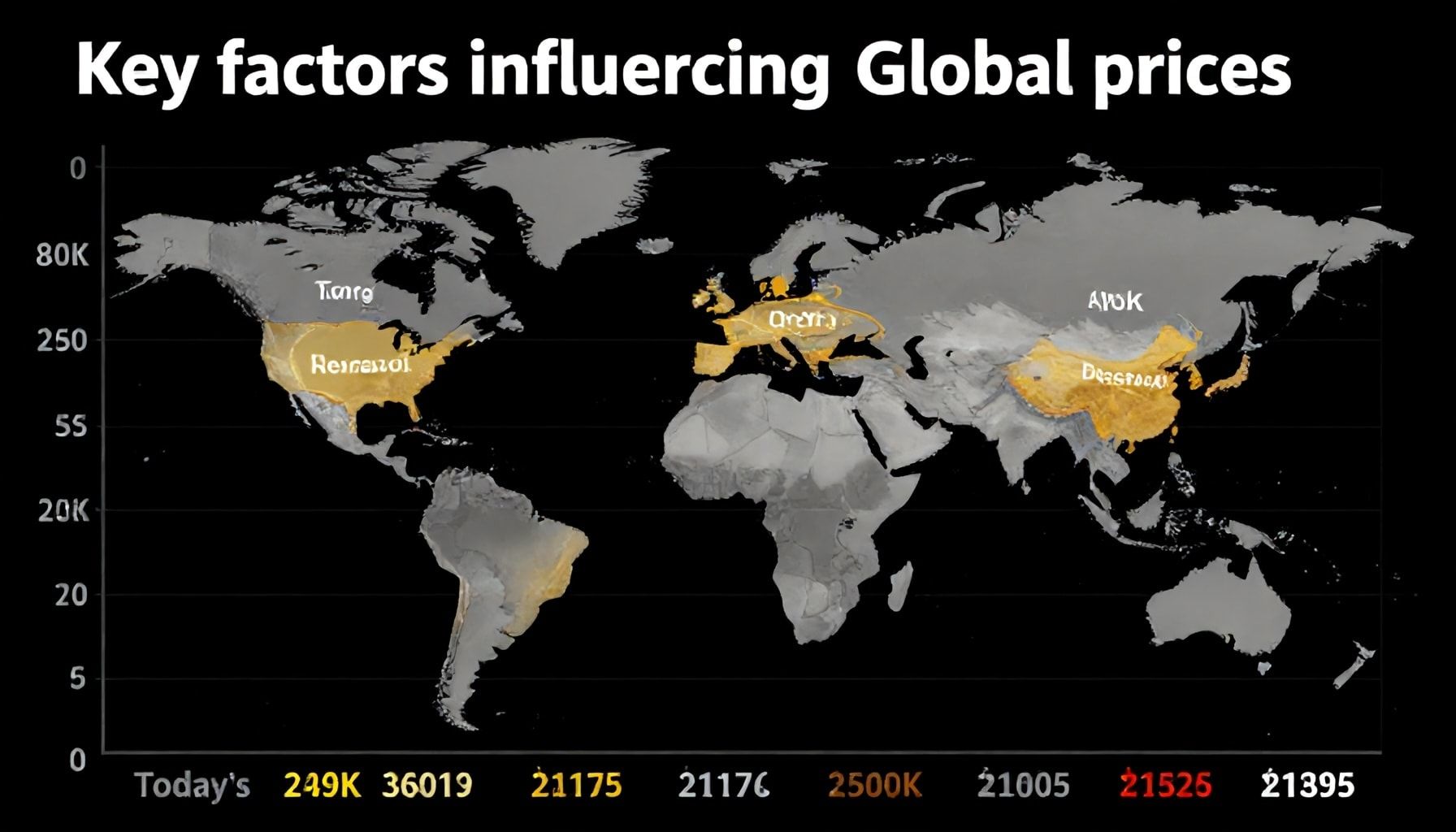 أبرز العوامل المؤثرة في سعر الذهب عالميًا