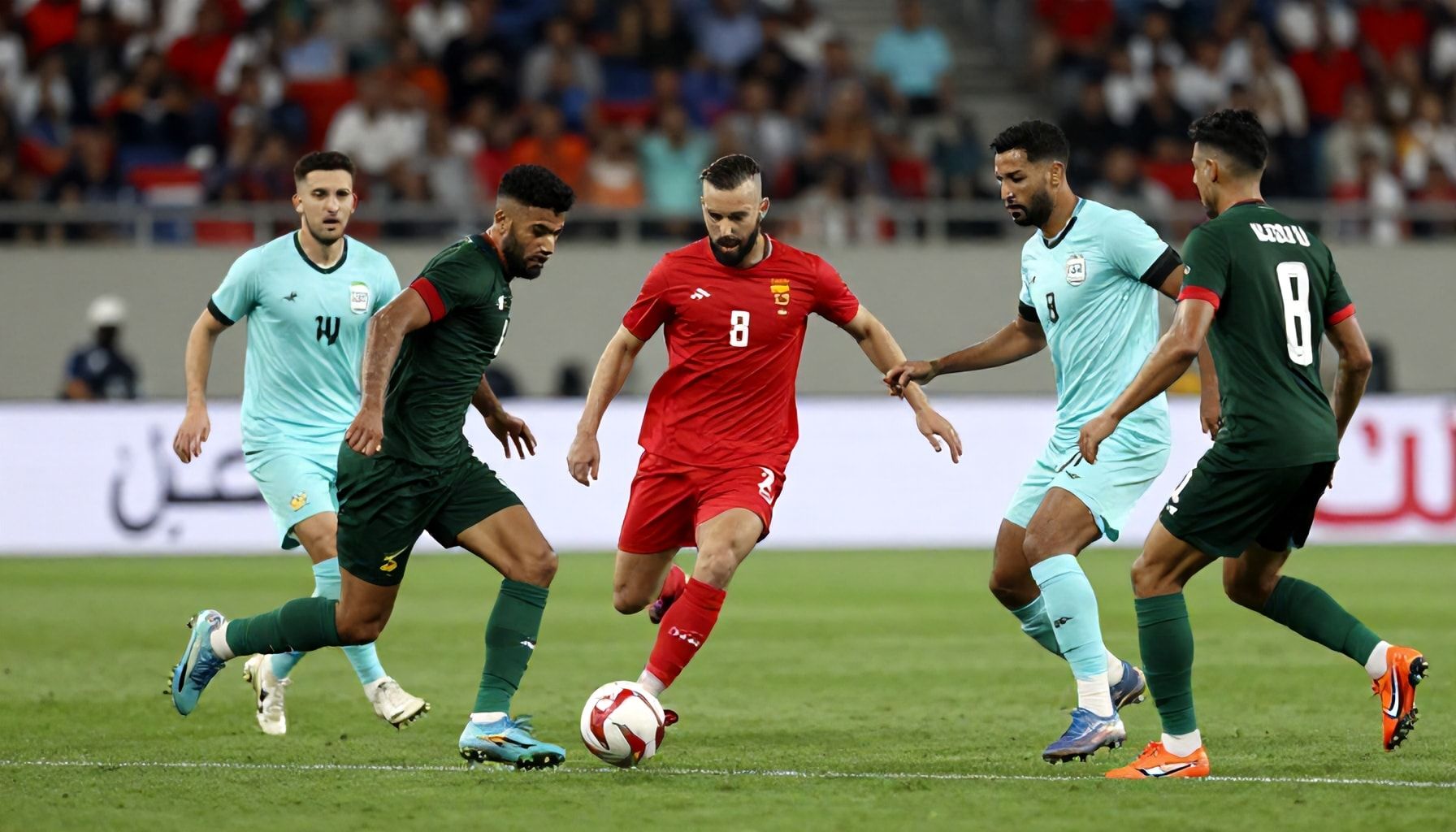 أبرز اللحظات في المباراة النهائية بين العراق والاردن