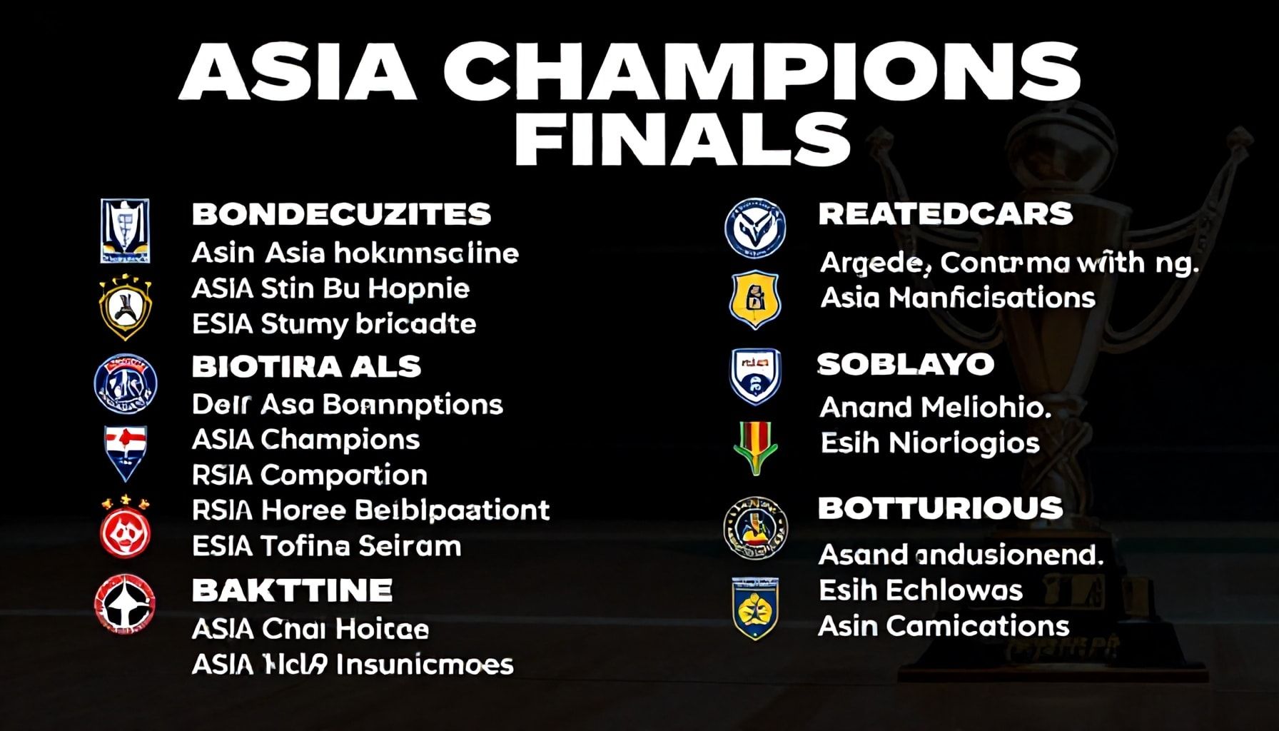 أبرز المعلومات حول المباريات النهائية