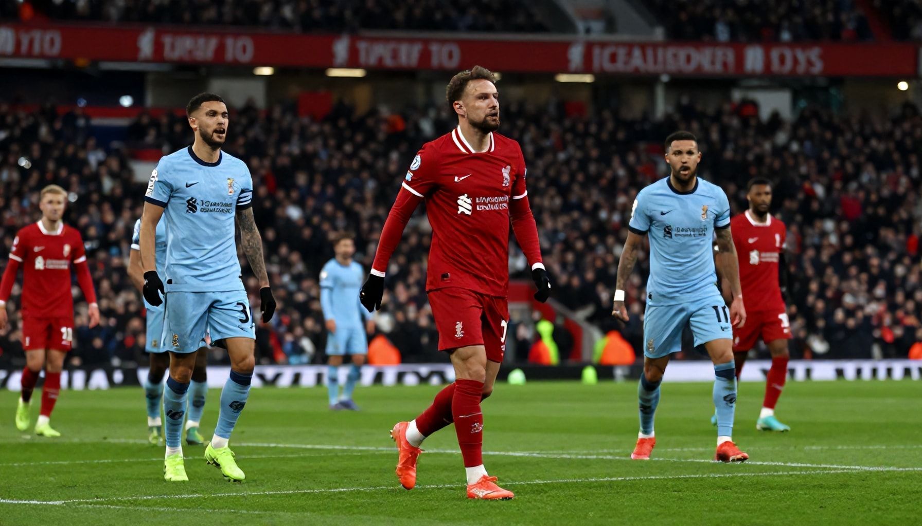 أبرز نقاط المباراة التي انتهت بفوز ليفربول بفارق 8 نقاط