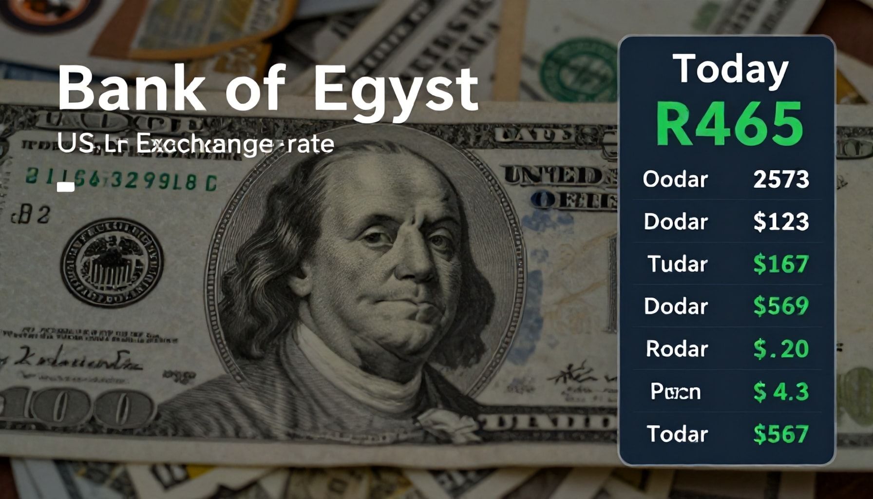 أبرز نقاط سعر صرف الدولار في بنك مصر