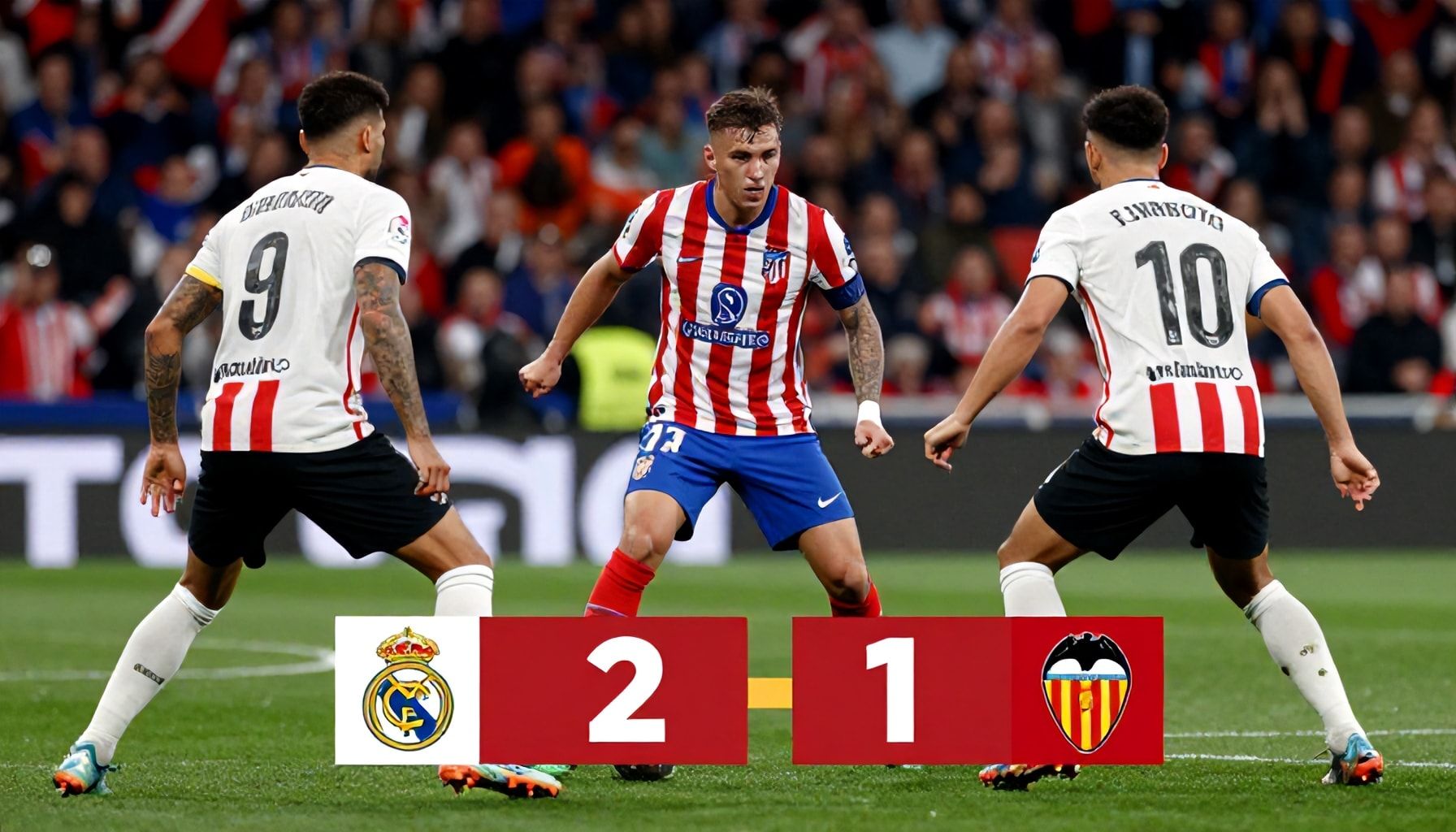 أتلتيكو مدريد يتصدر الدوري الإسباني بفوزه على فالنسيا 2-1