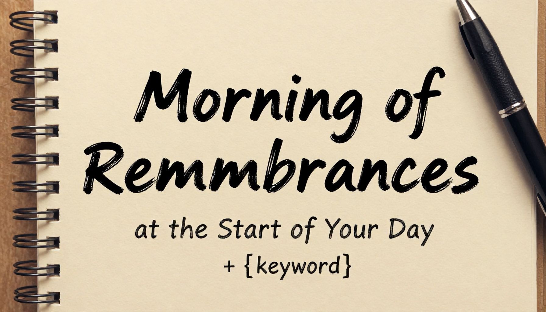 أذكار الصباح المكتوبة: قوة التذكر في بداية يومك