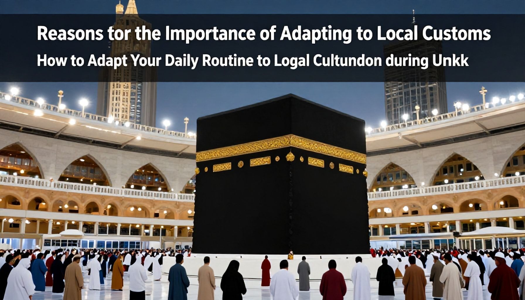 أسباب أهمية التكيف مع العادات المحلية