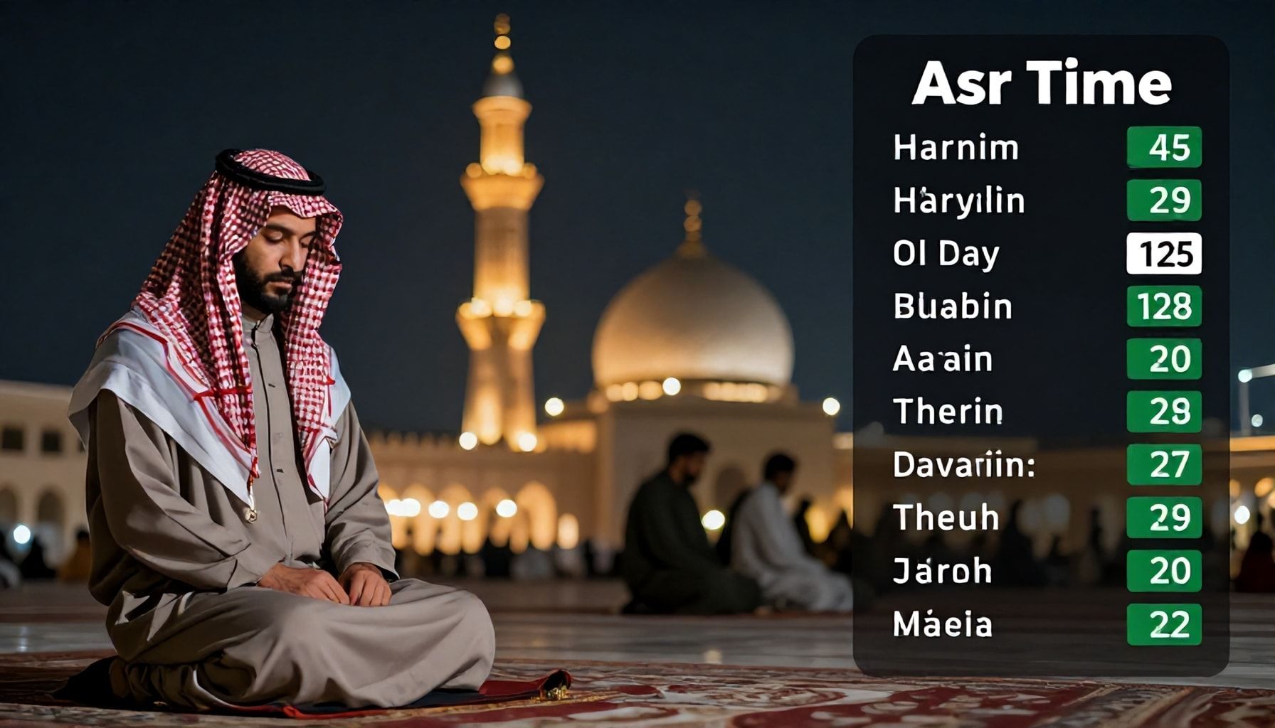أسباب اختلاف مواعيد الأذان بين السعودية والإمارات