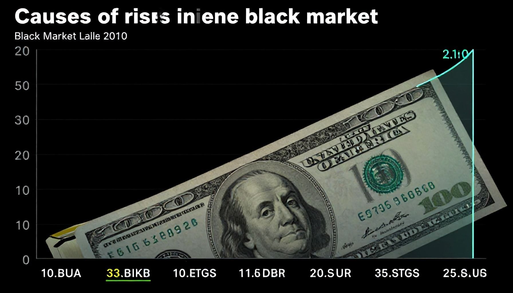 أسباب ارتفاع سعر الدولار في السوق السوداء