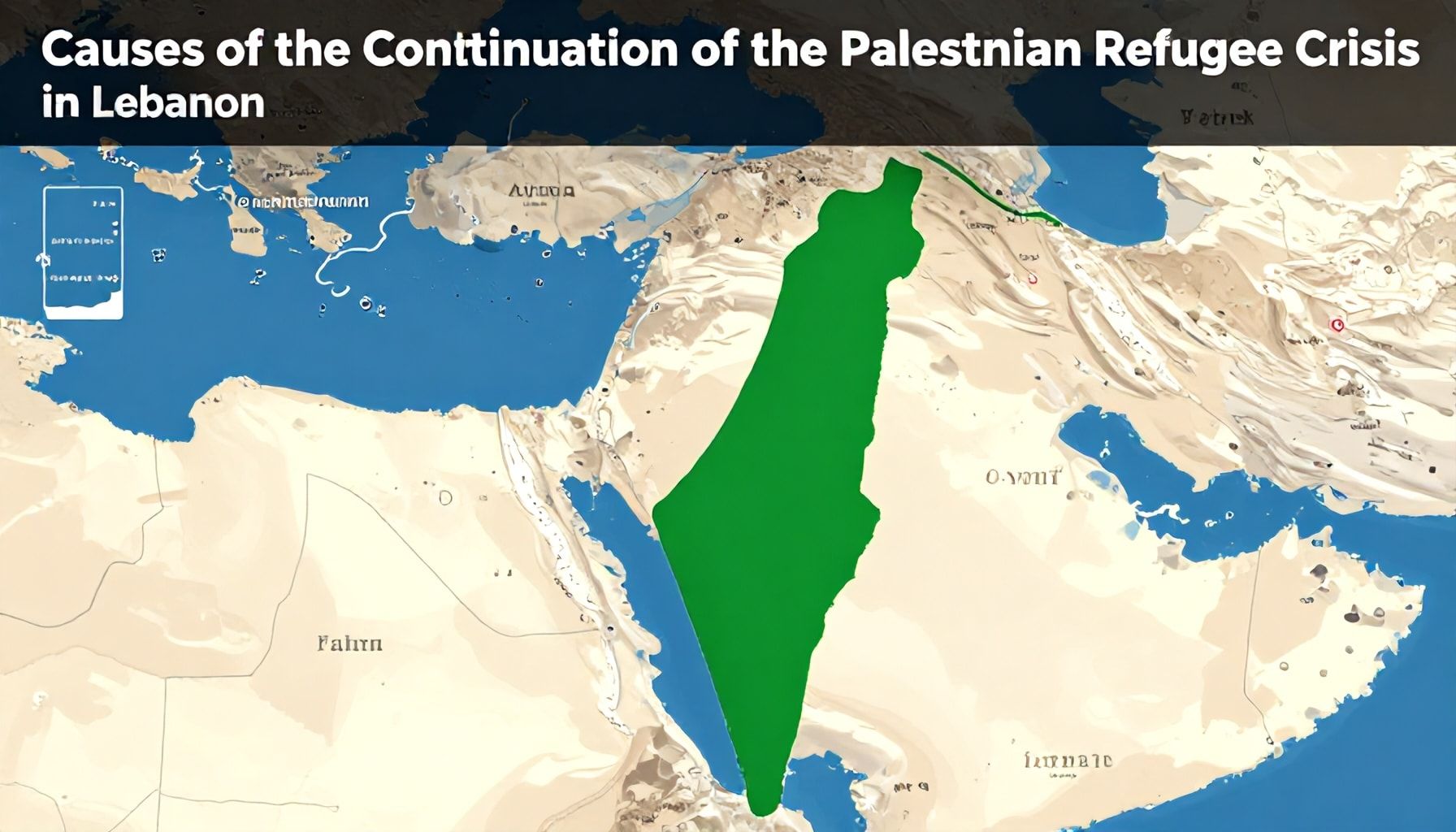 أسباب استمرار أزمة اللاجئين الفلسطينيين في لبنان
