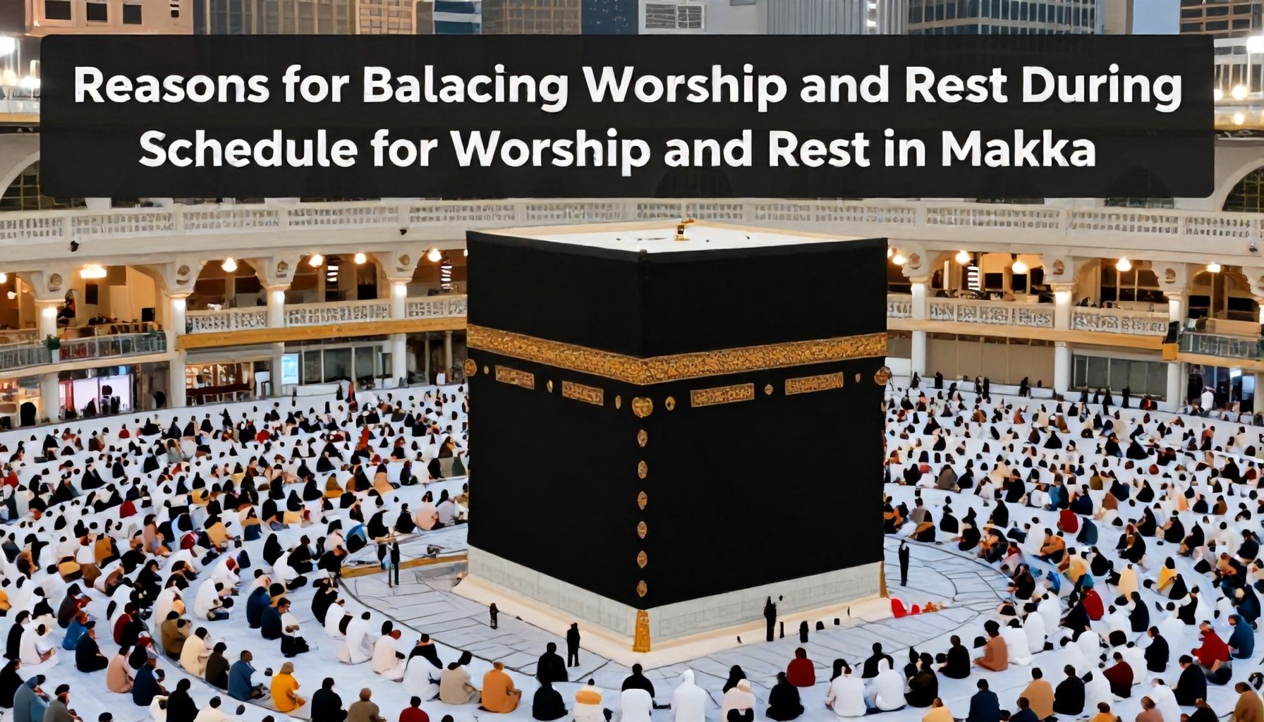 أسباب التوازن بين العبادة والراحة في الحج