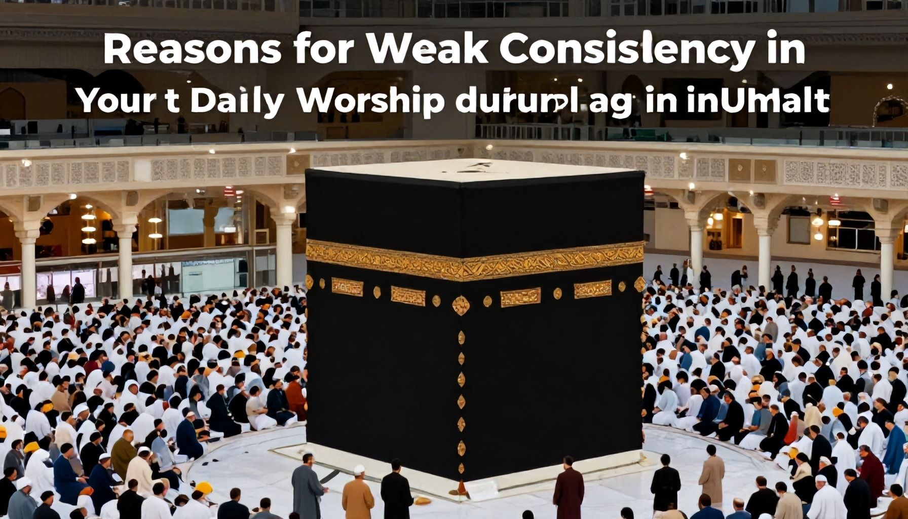 أسباب ضعف consistency في العبادة وأثرها على العمرة