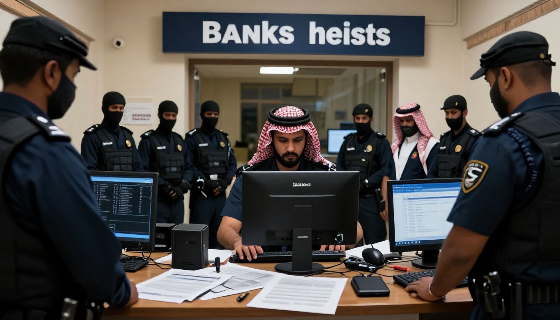 أسباب نجاح عمليات السطو البنكي في السعودية