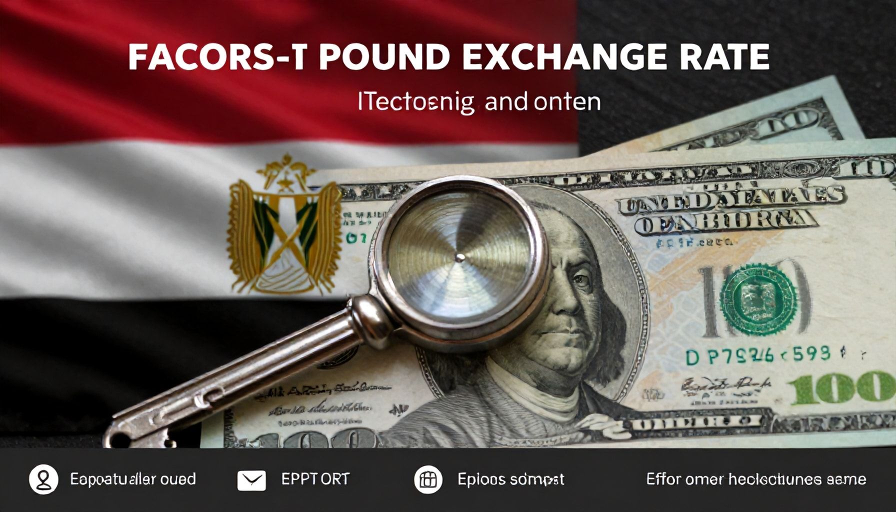 أهم عوامل تؤثر في سعر الدولار مقابل الجنيه