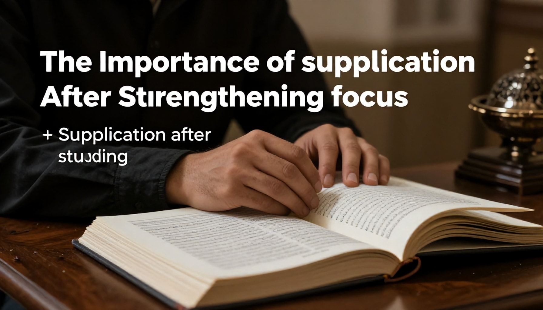 أهمية الدعاء بعد المذاكرة في تقوية التركيز