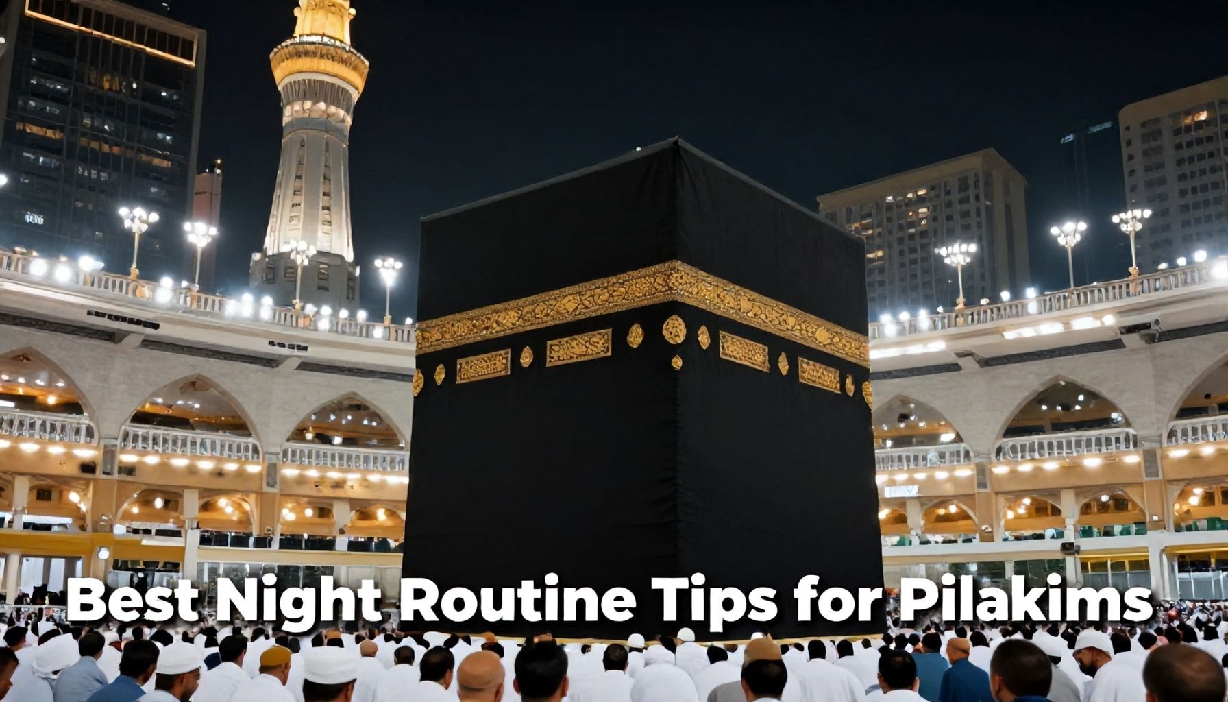 أهمية الراحة في الليل أثناء أداء العمرة