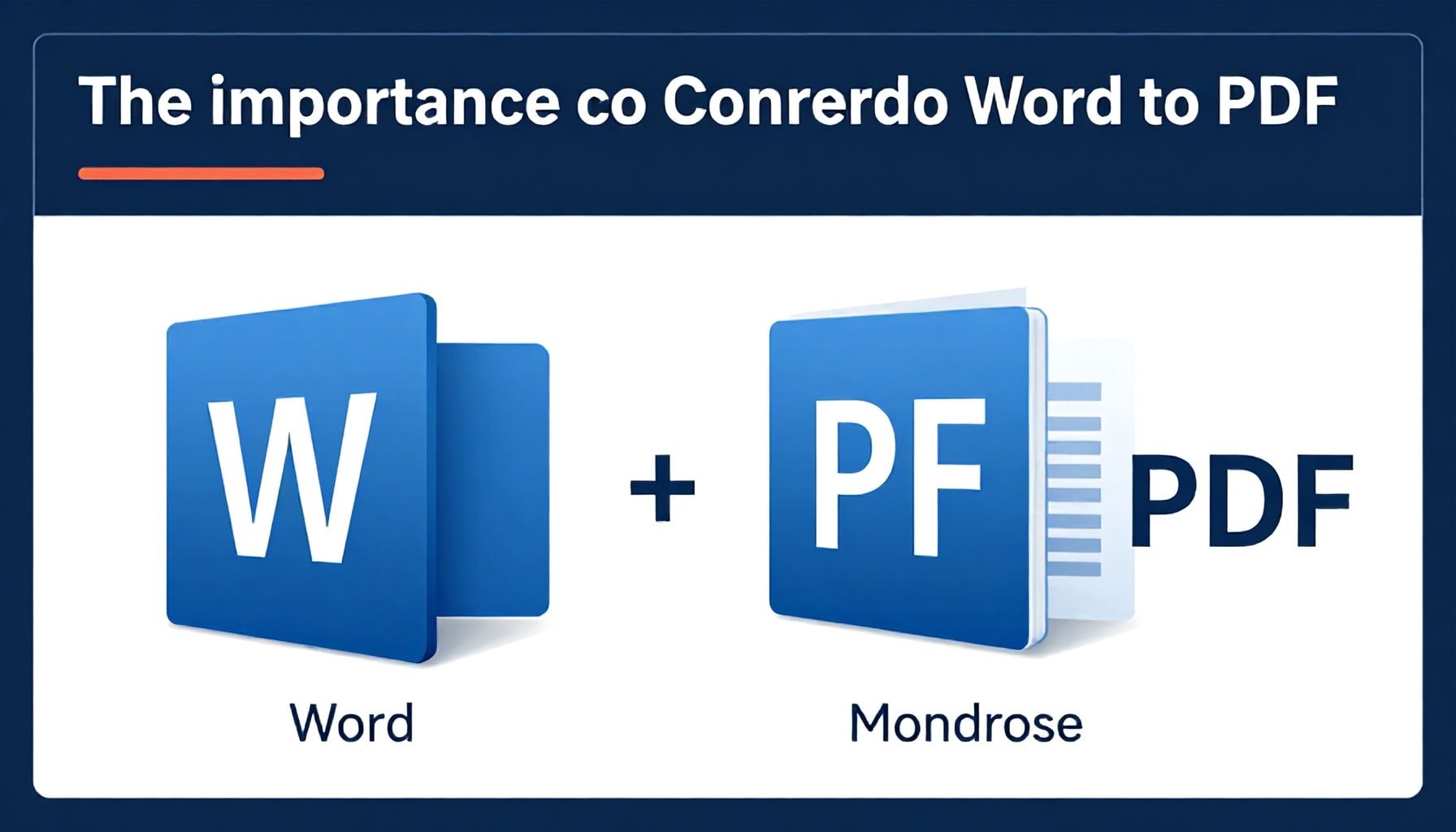 أهمية تحويل المستندات من وورد إلى PDF