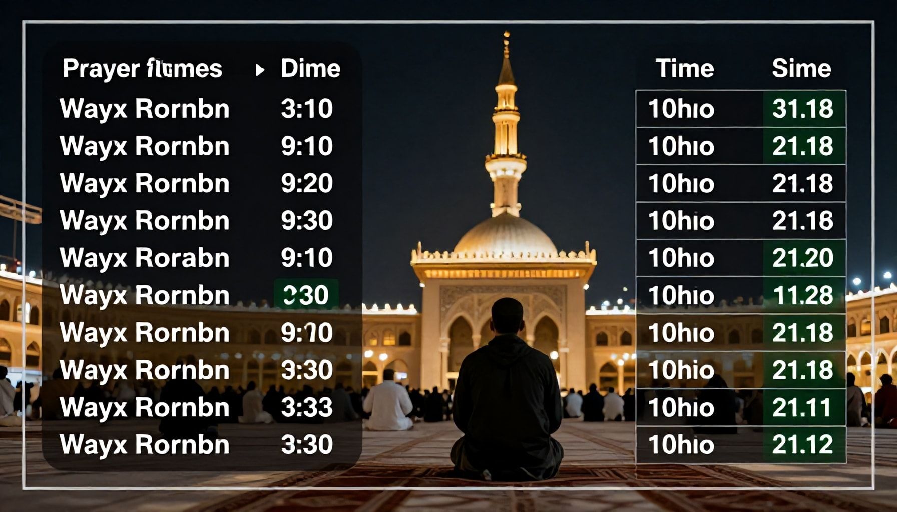 أوقات الأذان في جدة بعد التعديلات الأخيرة