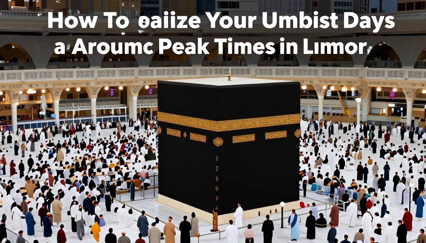 أوقات الذروة في مكة وكيفية تجنبها