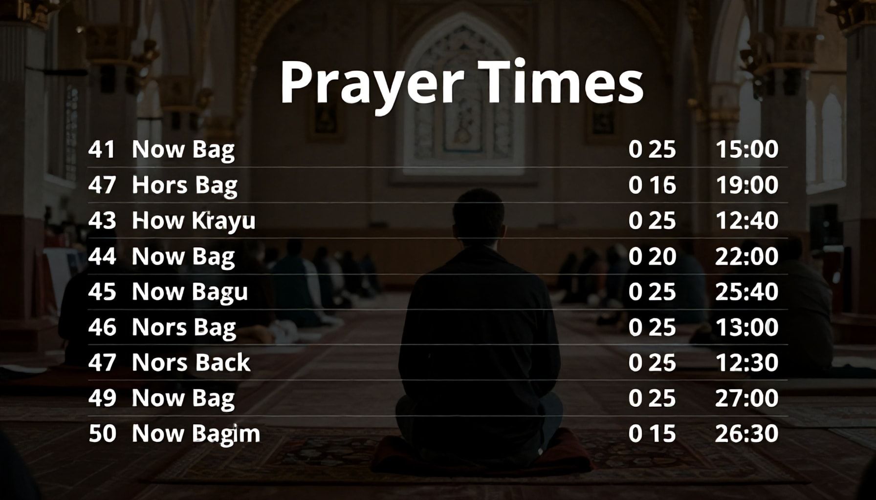 أوقات الصلاة الجديدة وأثرها على الروتين اليومي