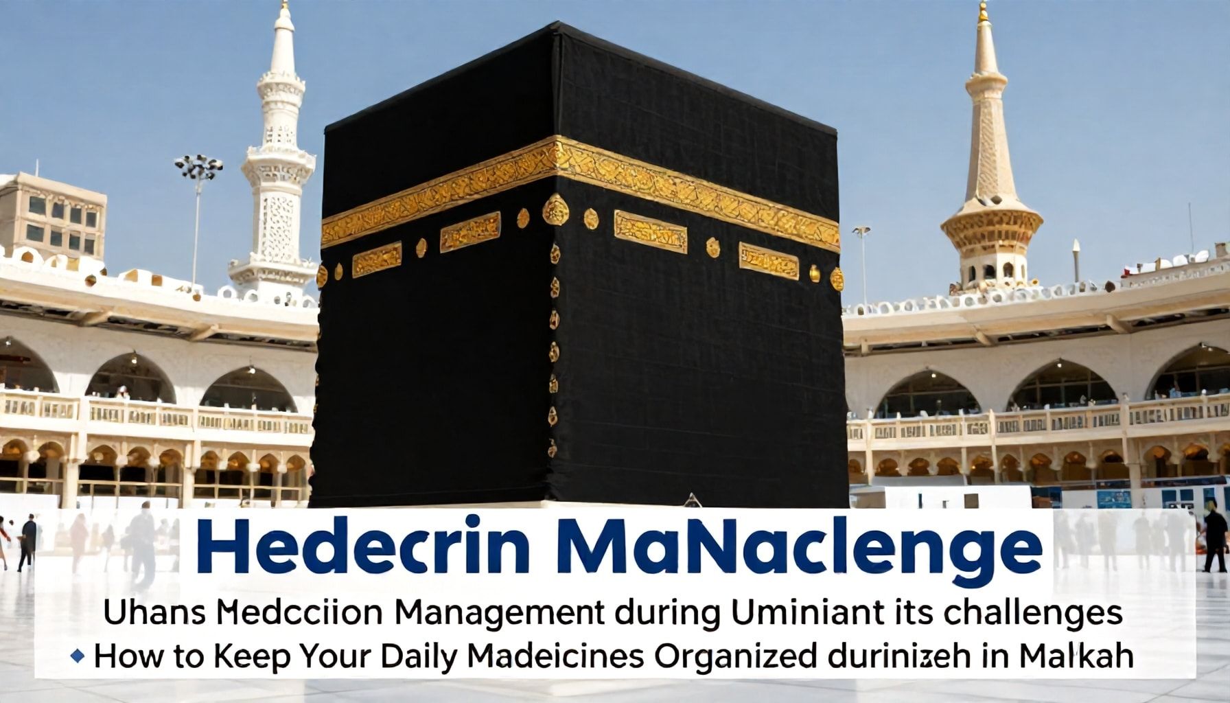 إدارة الأدوية أثناء العمرة وتحدياتها