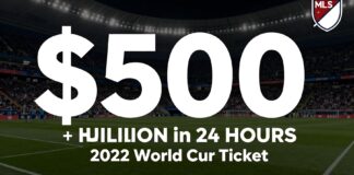 إم إل إس: 500 مليون دولار في 24 ساعة من مبيعات تذاكر كأس العالم 2022
