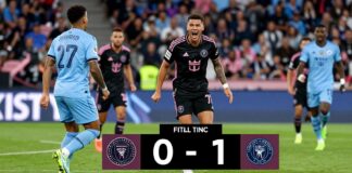 إنتر ميامي يحقق فوزًا تاريخيًا على نيويورك سيتي 2-1