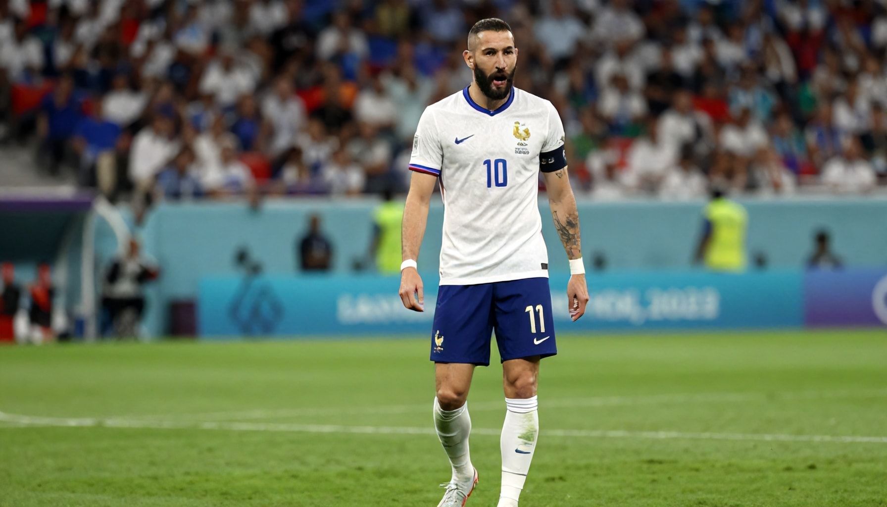 اختيار بنزيما لفرقته في كأس العالم 2022