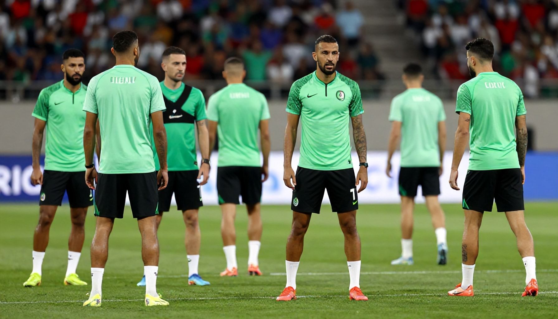 استعدادات المنتخب الجزائري للمباراة الحاسمة