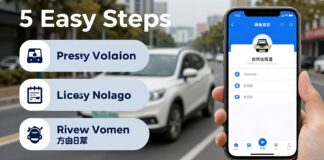 استعلام عن مخالفات المرور برقم السيارة: 5 خطوات سهلة