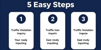استعلام عن مخالفات المرور عبر الإنترنت: 5 خطوات سهلة