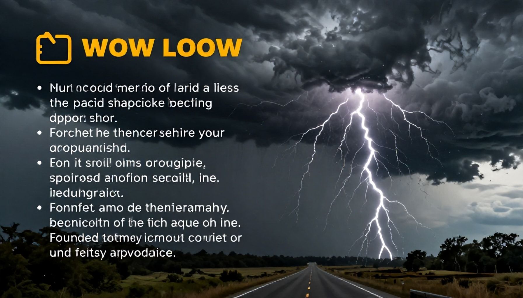 الأساسيات التي يجب أن تعرفها قبل اقتراب العاصفة الرعدية*