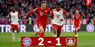 البايرن يحرز فوزًا مهمًا على ليفركوزن 2-1 في الدوري الألماني