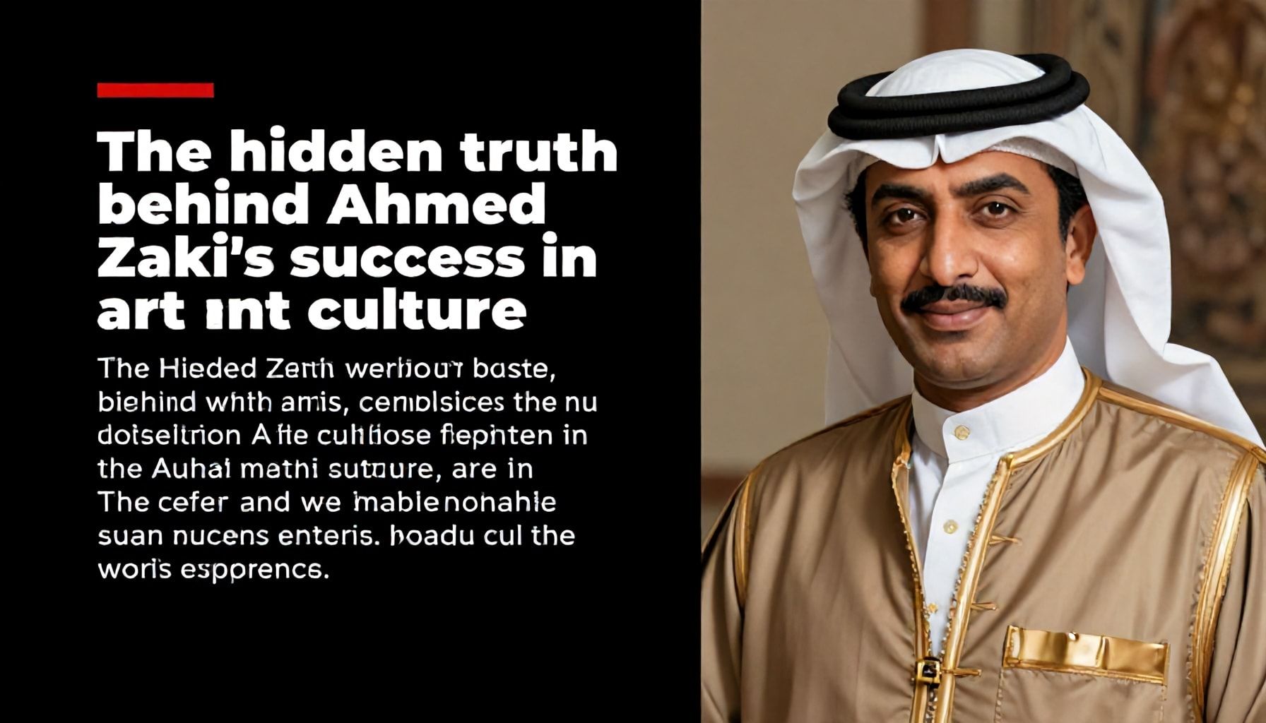 الحقيقة المخفية وراء نجاح أحمد زكي في الفن والثقافة*