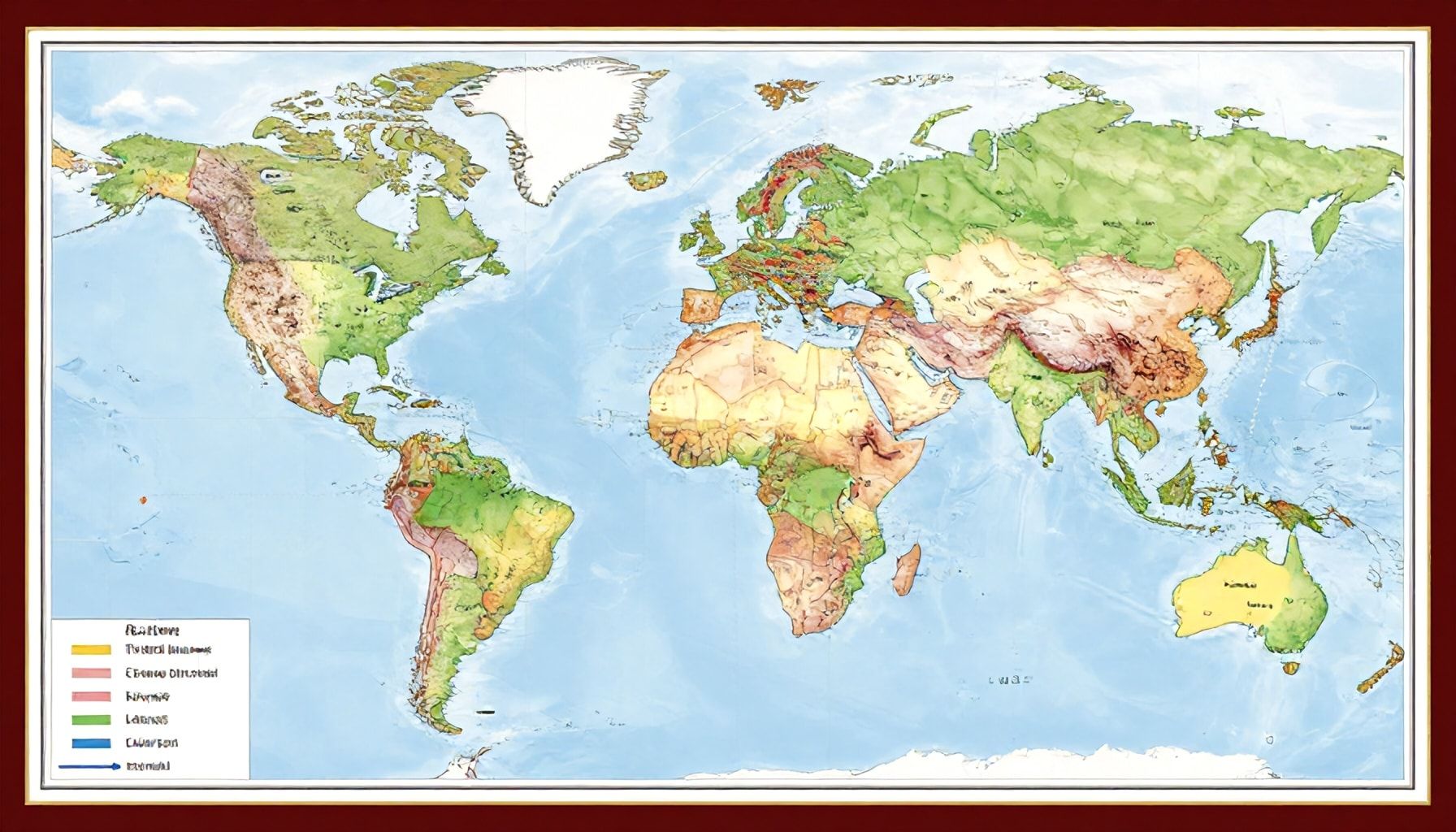 الحقيقة وراء الخريطة التي تغيرت العالم*