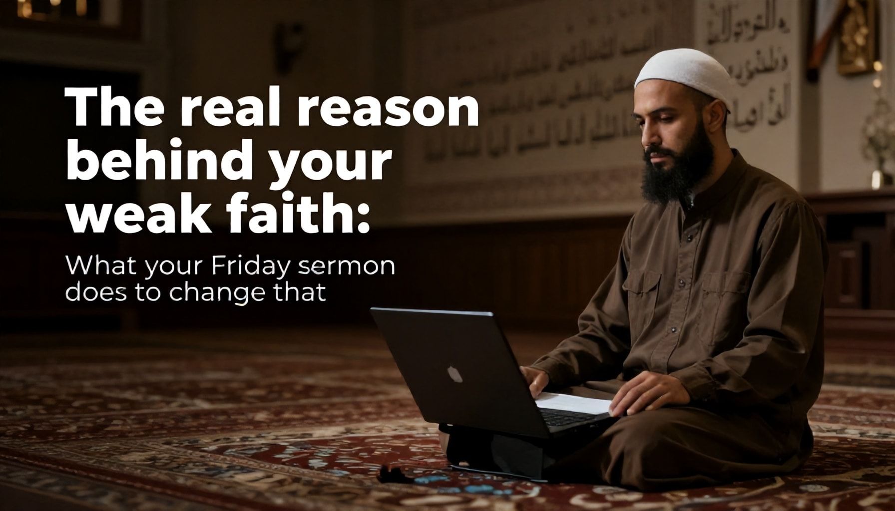السبب الحقيقي وراء ضعف إيمانك: ما تفعله خطبة الجمعة لتغيير ذلك*