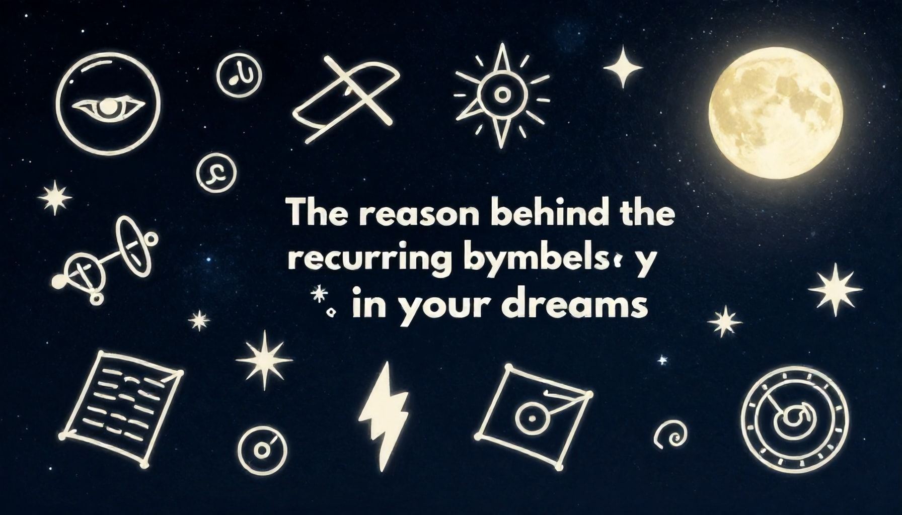 السبب وراء ظهور الرموز المتكررة في أحلامك*