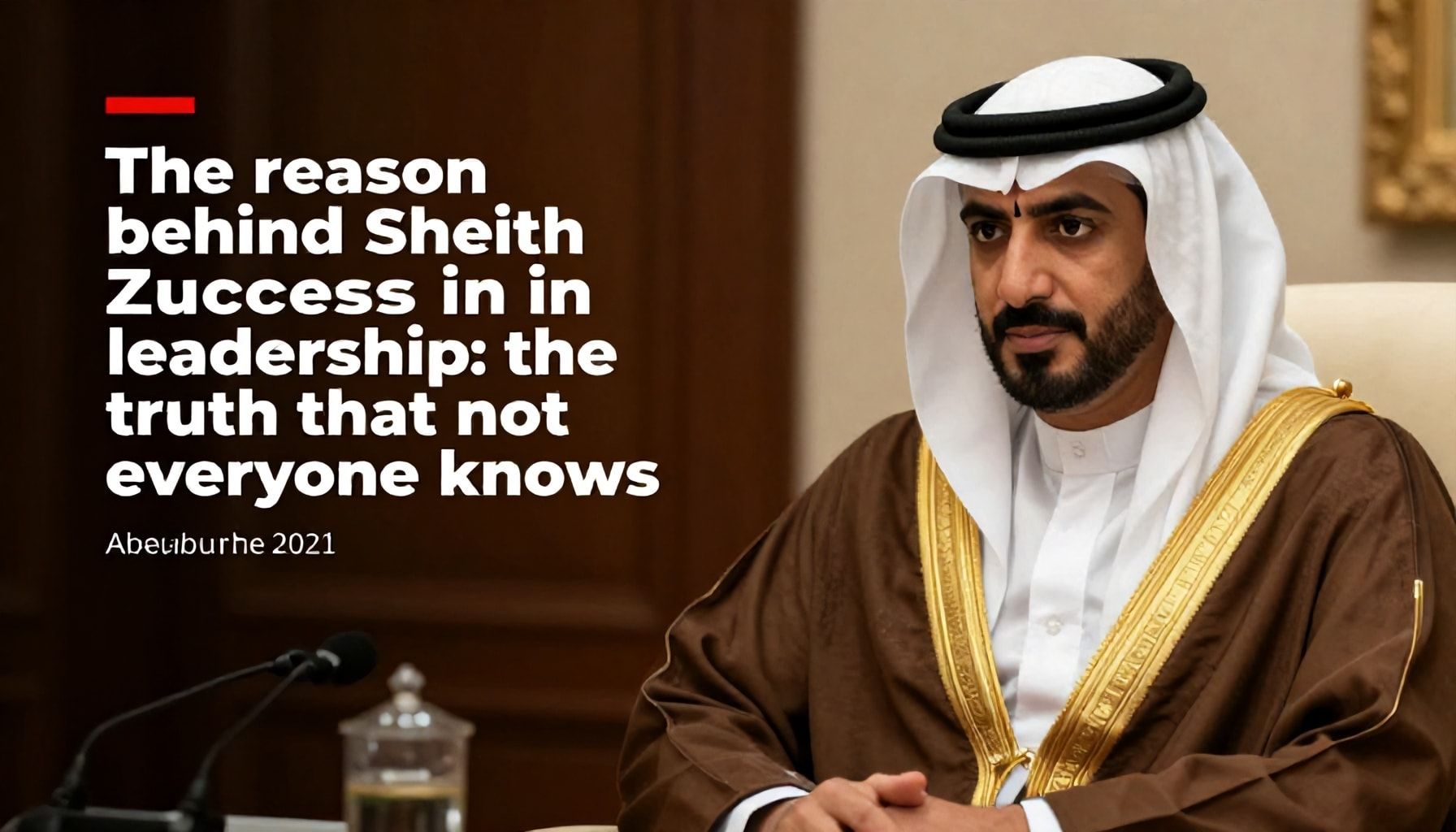 السبب وراء نجاح الشيخ زايد في Leadership: الحقيقة التي لا يعرفها الجميع*