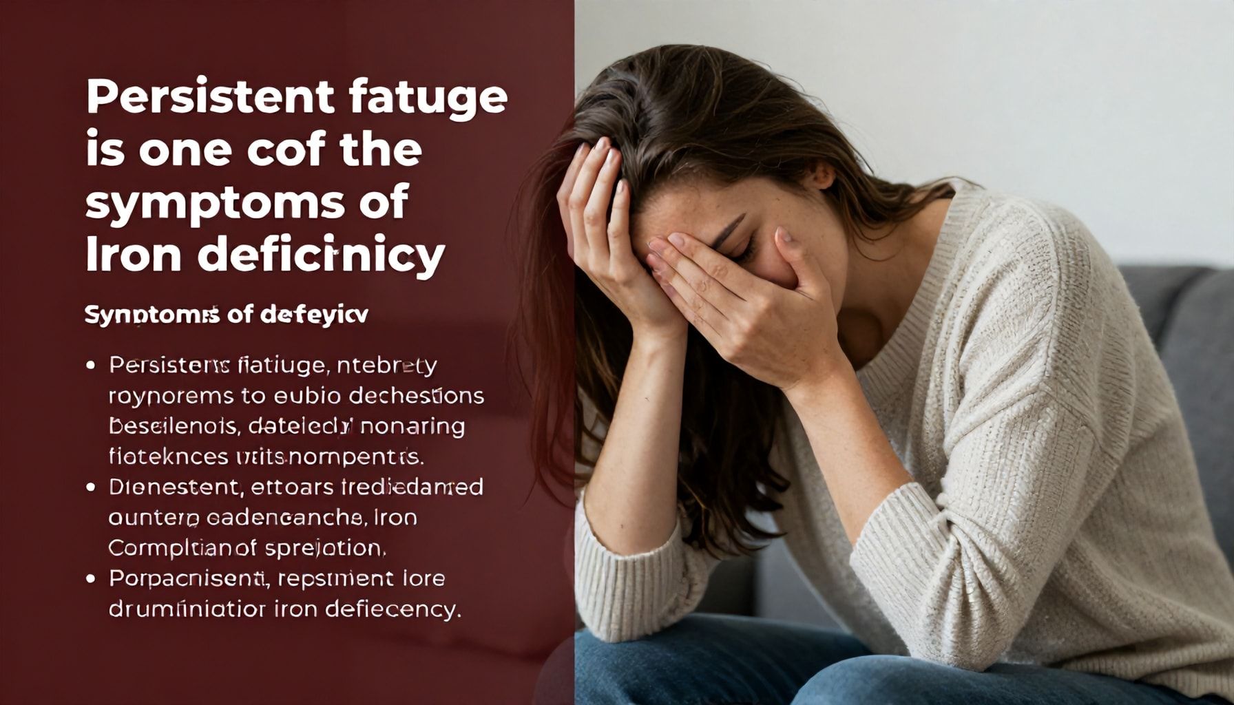 الشعور بالتعب المستمر أحد أعراض نقص الحديد