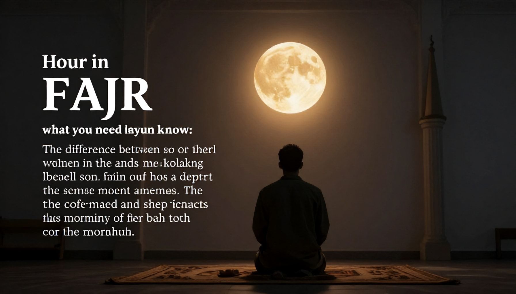 الفرق بين بياضن الساعة في الفجر والصبح: ما يجب معرفته*