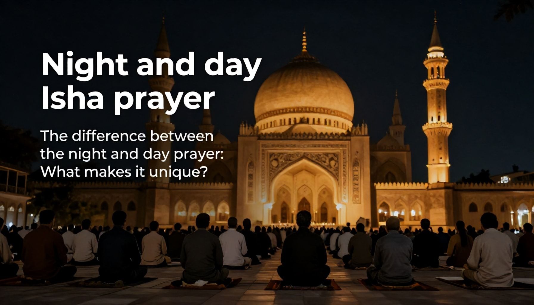 الفرق بين صلاة العشاء في الليل واليوم: ما الذي يجعلها فريدة؟*