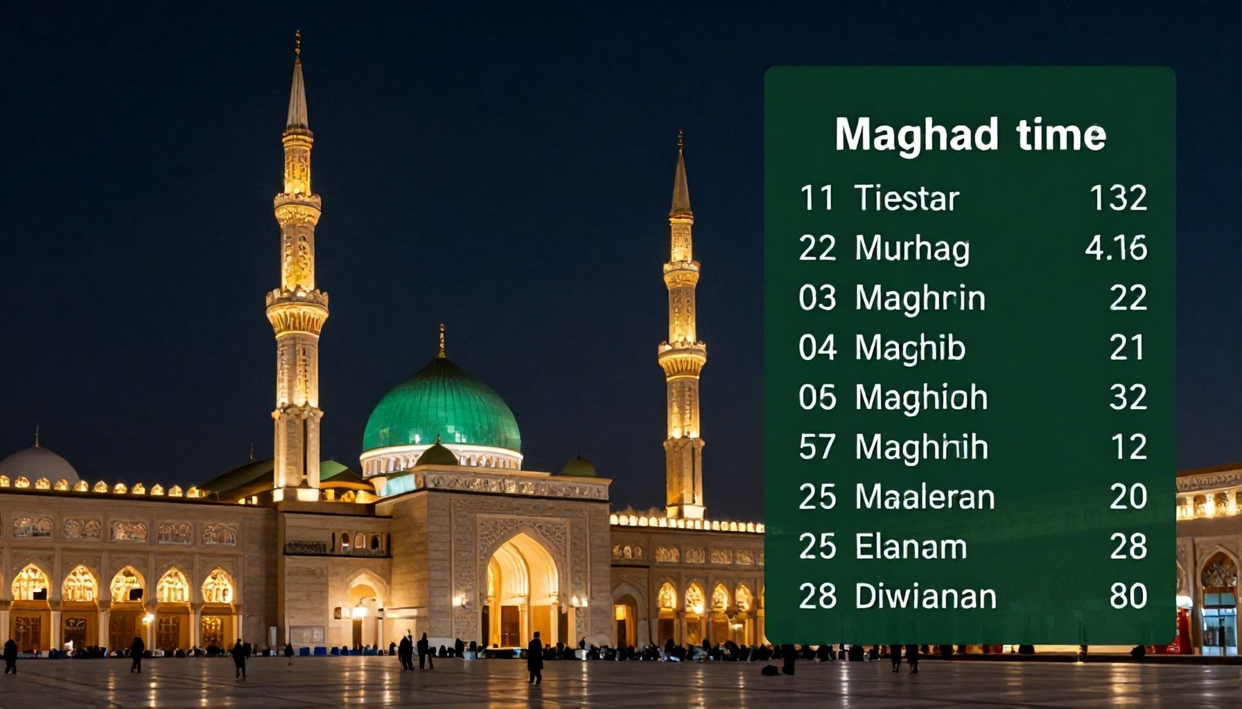المعايير الجديدة لتعديل أوقات الأذان في السعودية