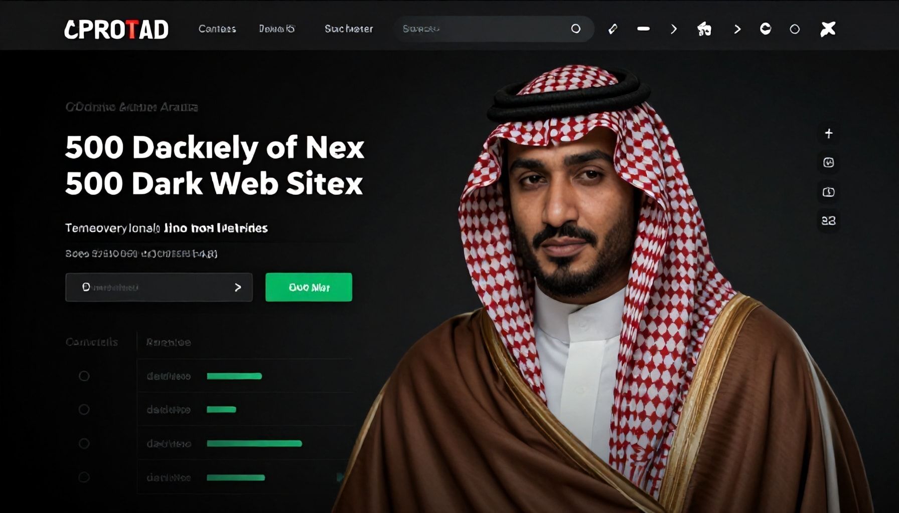 المملكة العربية السعودية تكشف عن اكتشاف 500 موقع على الدارك ويب