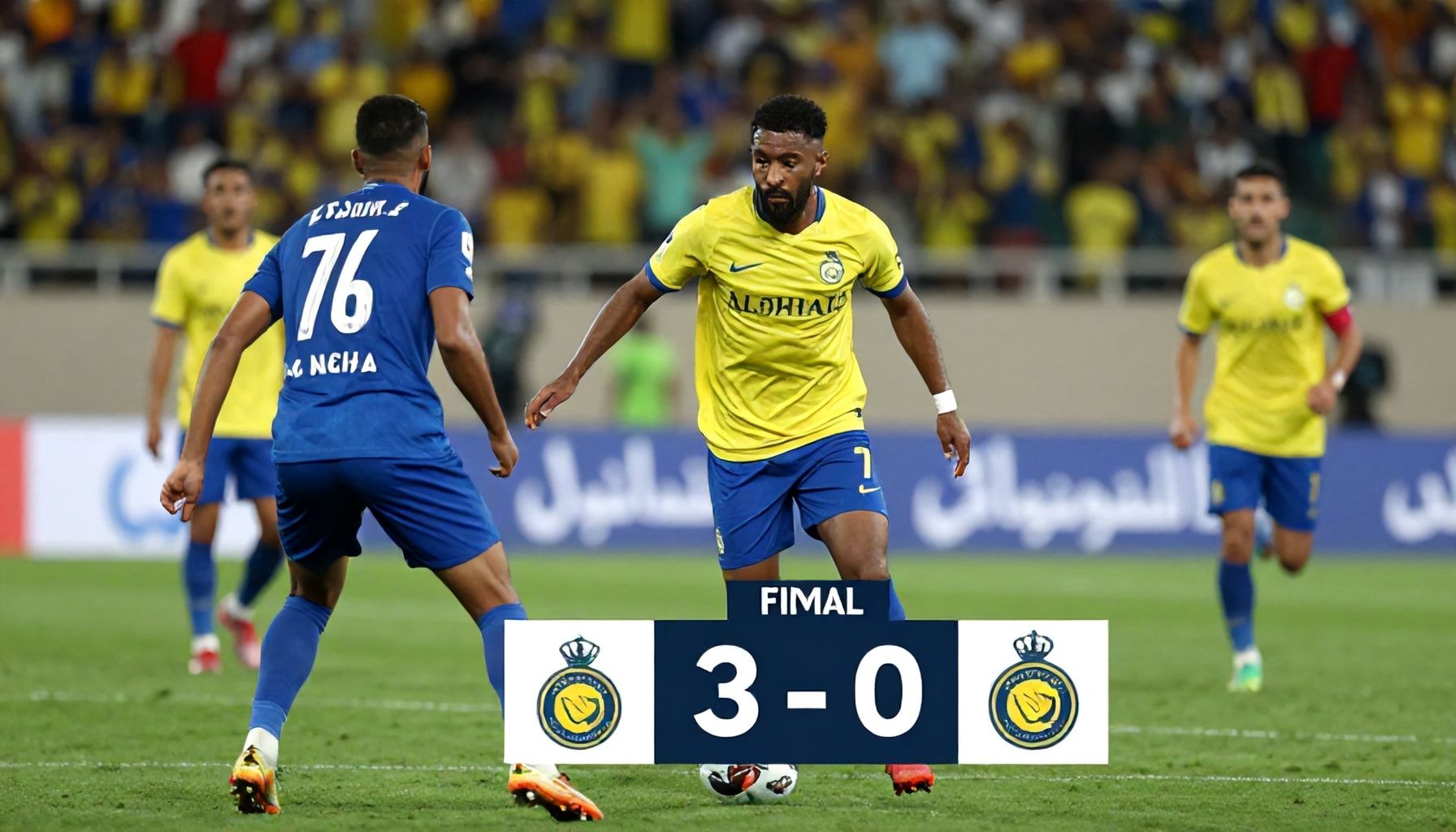 النصر يحقق انتصارًا كبيرًا على ألفيحاء 3-0