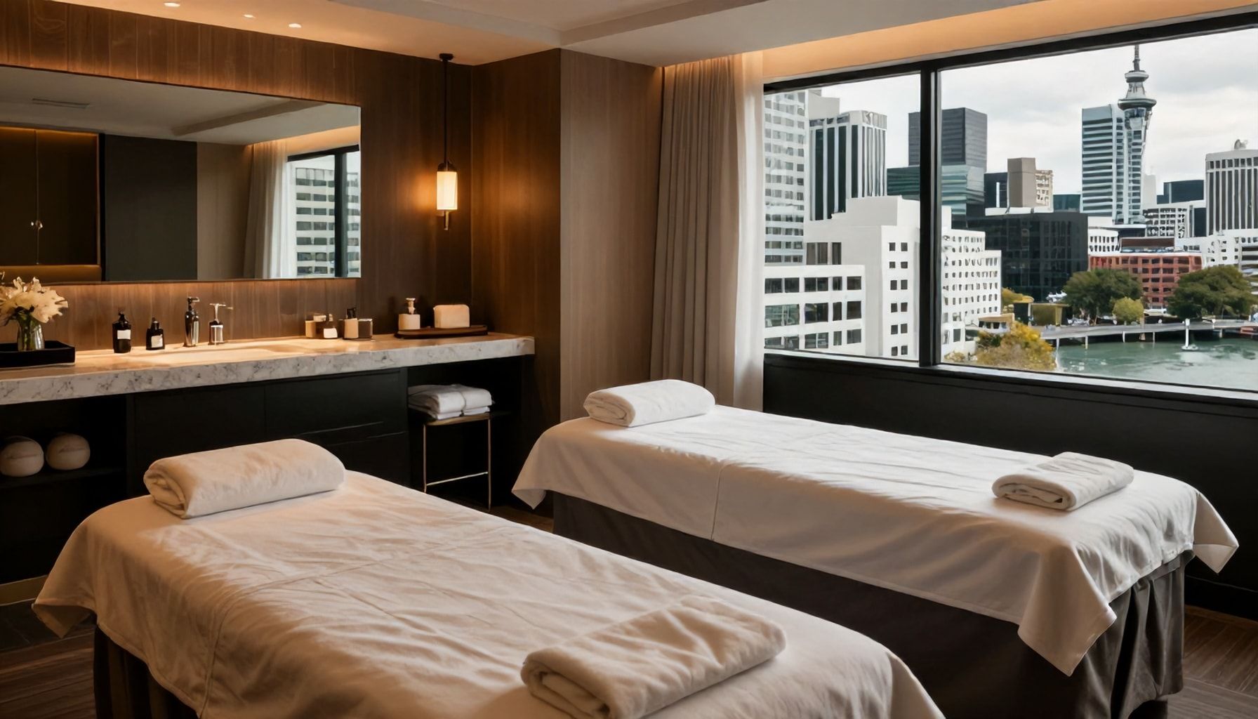 الواقع وراء الاستجمام الفاخر في أوكلاند سيتي*