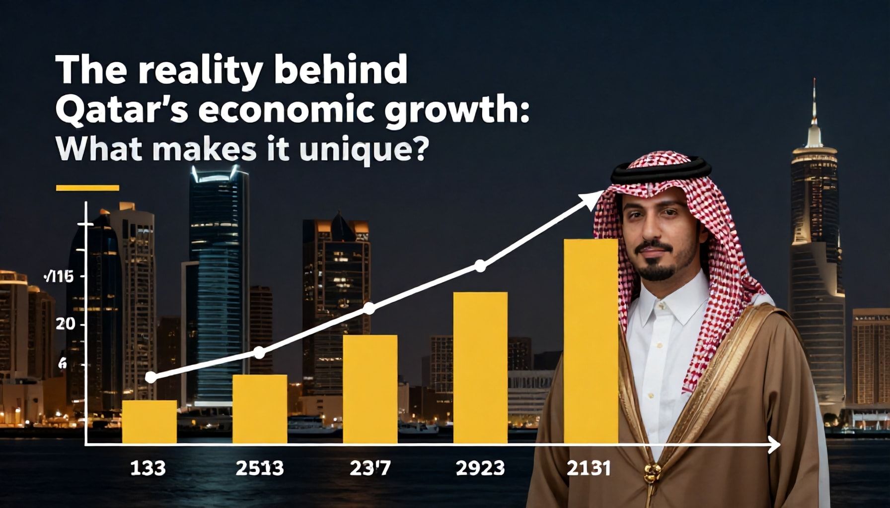 الواقع وراء نمو الاقتصاد القطري: ما الذي يجعله فريدًا؟*