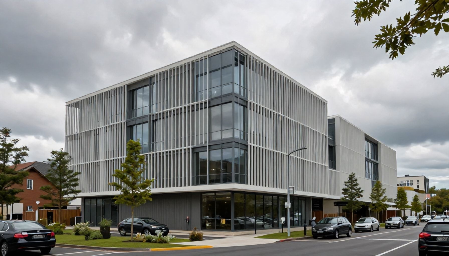 الواقع detrás تصميم المباني المستدامة أمام التحديات الجوية*