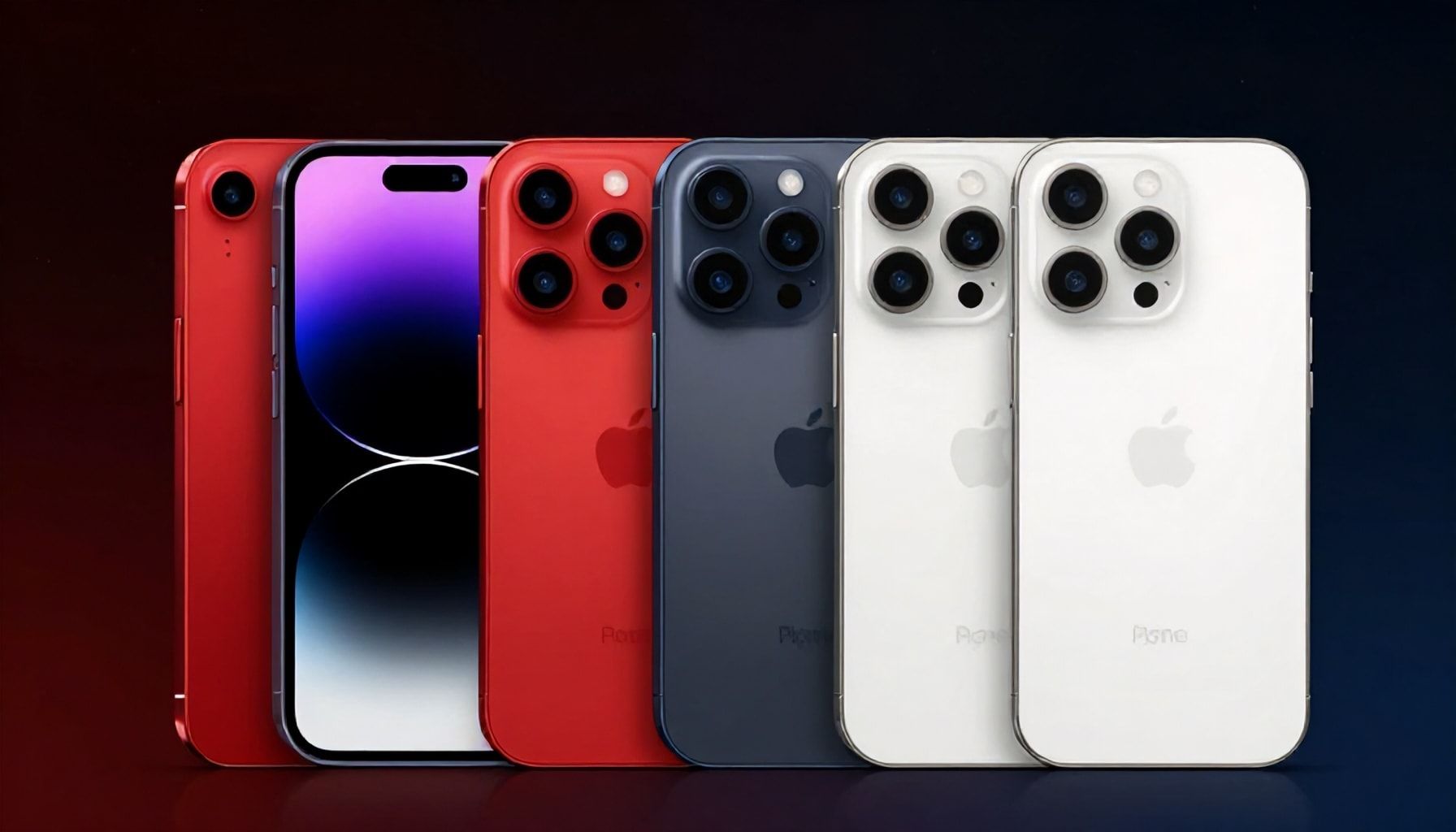 أحمر وأزرق وأبيض: ألوان آيفون 17 الجديدة