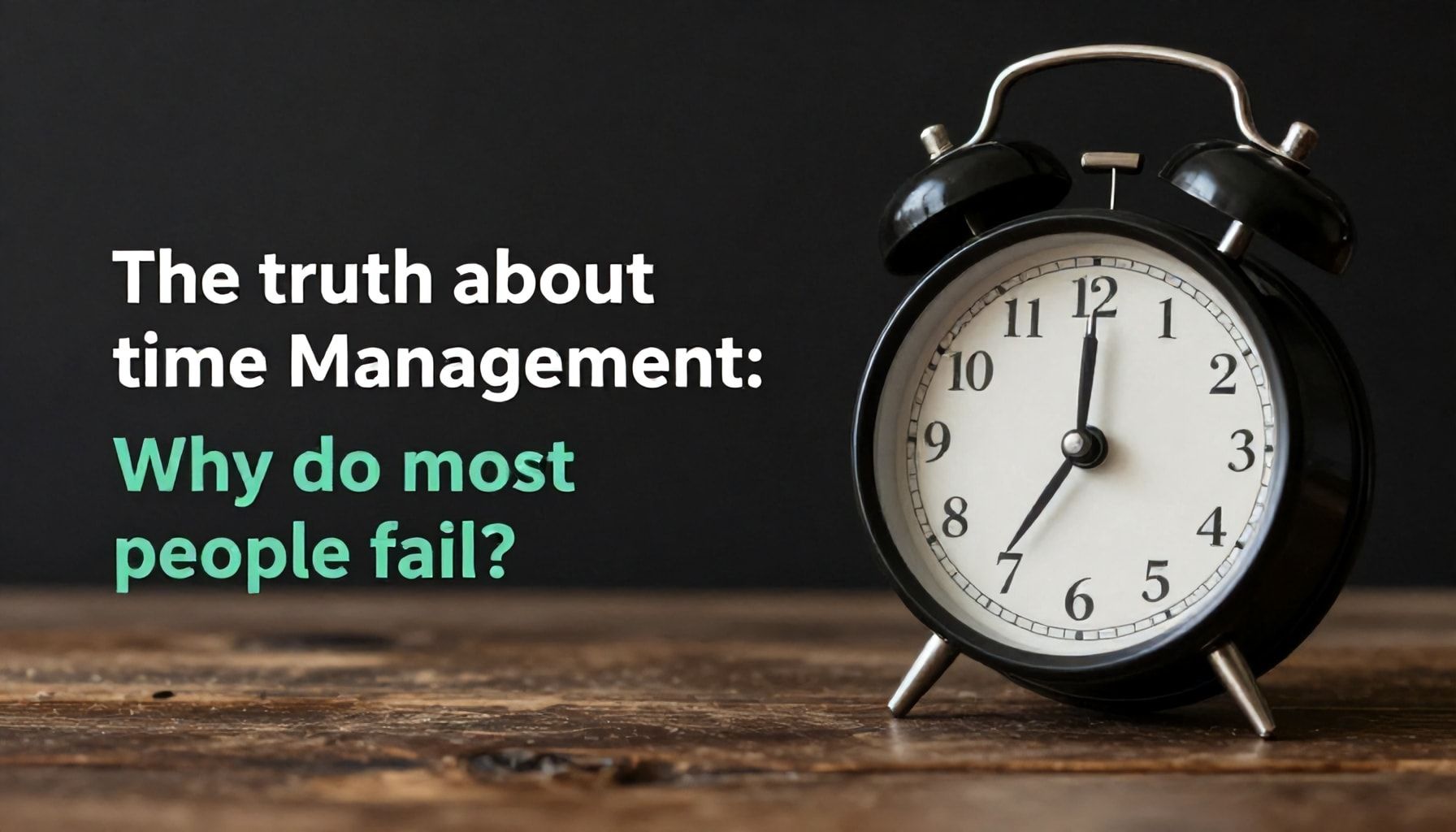 الTruth عن تنظيم الوقت: لماذا تفشل معظم الناس؟*