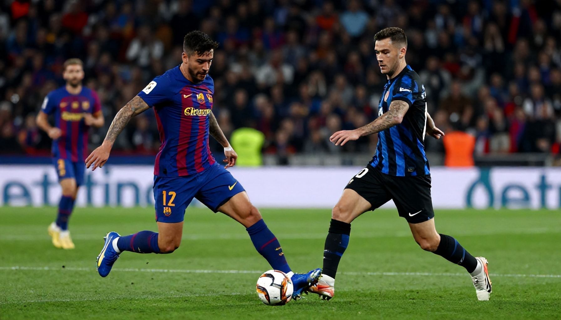 برشلونة يتغلب على إنتر ميلان 3-1 في نصف النهائي